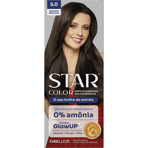 TINT-PERM-STAR-COLOR--CASTANHO-RELUZENTE-5.0 TINT-PERM-STAR-COLOR--CASTANHO-RELUZENTE-5.0