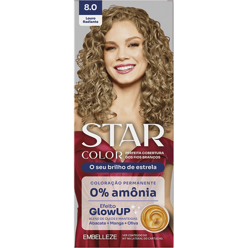 TINT-PERM-STAR-COLOR-LOURO-RADIANTE-8.0 TINT-PERM-STAR-COLOR-LOURO-RADIANTE-8.0
