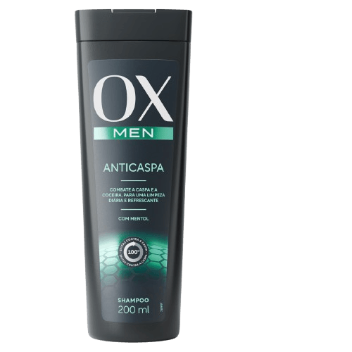 SHAMPOO-OX-MEN-200ML-ANTICASPA SHAMPOO-OX-MEN-200ML-ANTICASPA