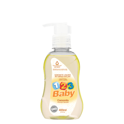 SAB-LIQ-INF-123-BABY-400ML-FR-CAMOMILA SAB-LIQ-INF-123-BABY-400ML-FR-CAMOMILA