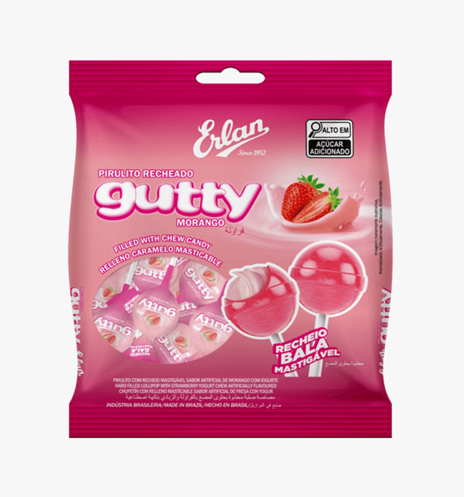 PIRULITO RECH ERLAN GUTTY 480G-PC MOR