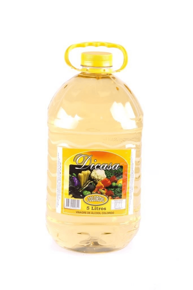 VINAGRE DE ÁLCOOL DICASA- 5L COLORIDO