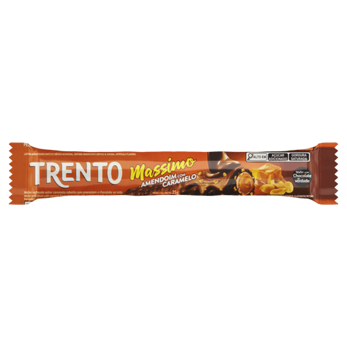 CHOC-TRENTO-25G-MASSIMO-AMEND-CARAM CHOC-TRENTO-25G-MASSIMO-AMEND-CARAM