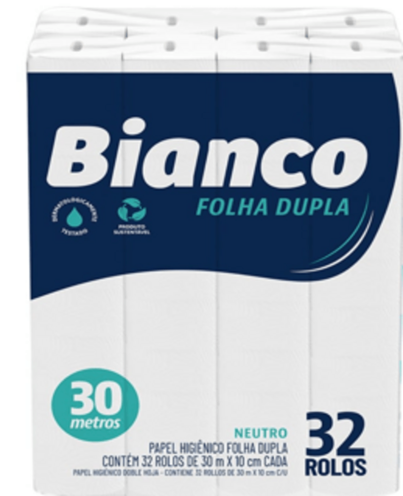 PAP HIG FL/DP BIANCO 32 UN PC 30M NEUTRO