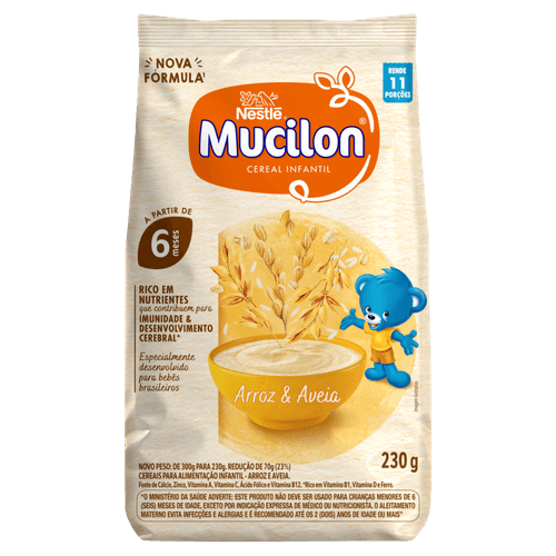 CEREAL-INF-MUCILON-230G--SACHE-ARROZ-E-AVEIA CEREAL-INF-MUCILON-230G--SACHE-ARROZ-E-AVEIA