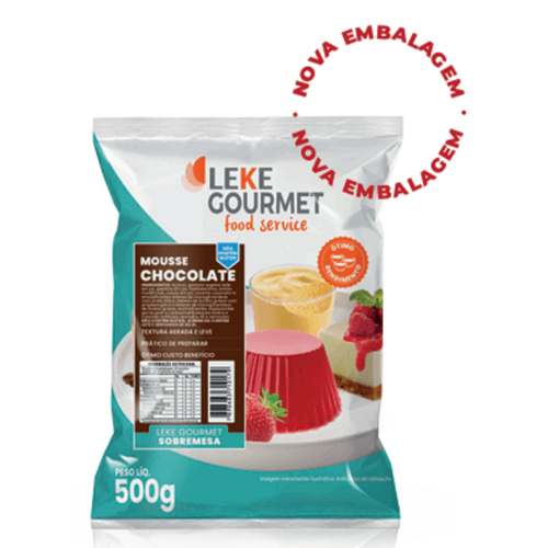 LEKE-GOURMET-MOUSSE-PO--500G-CHOCOLATE LEKE-GOURMET-MOUSSE-PO--500G-CHOCOLATE