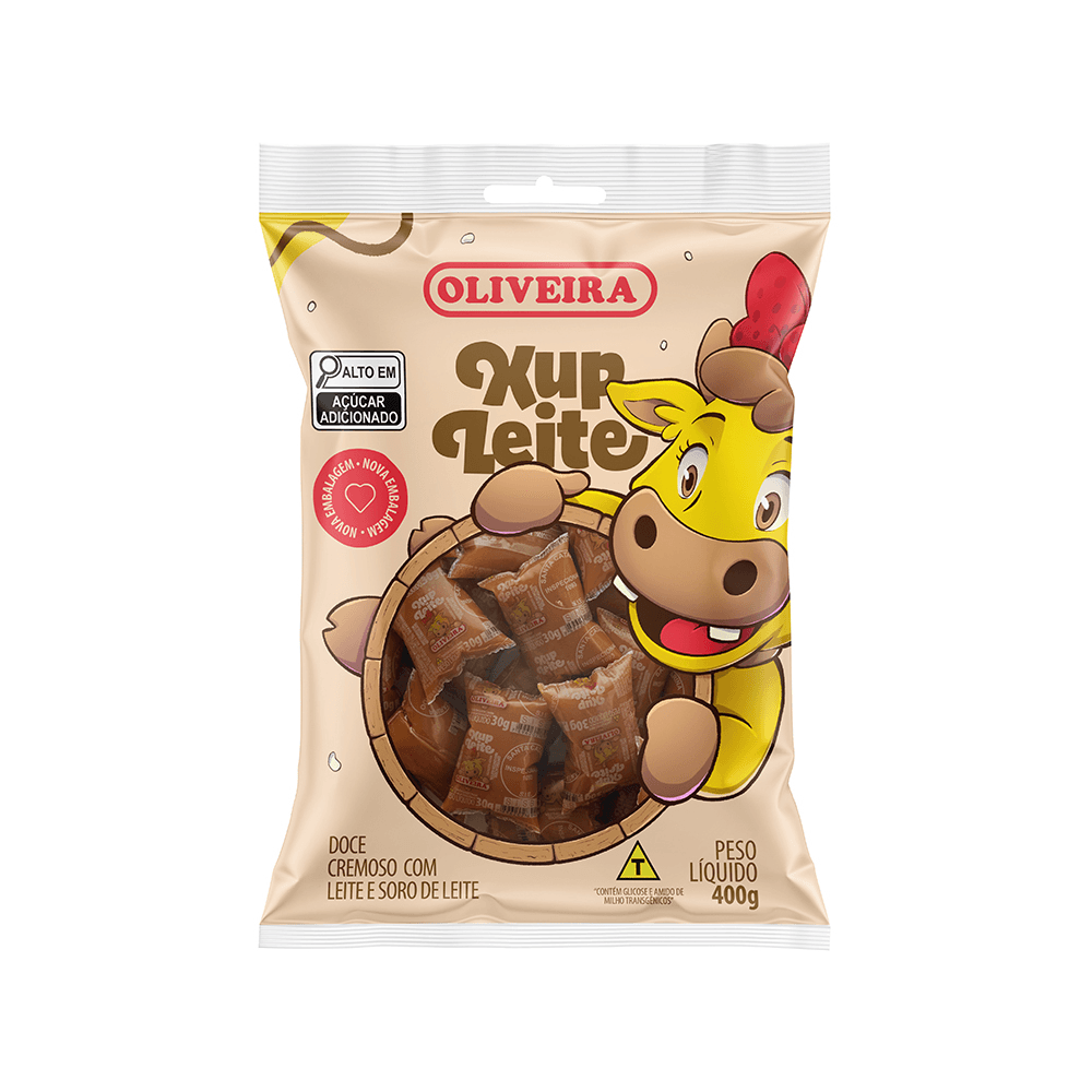 DOCE CREMOSO XUP LEITE OLIVEIRA 400G-PC