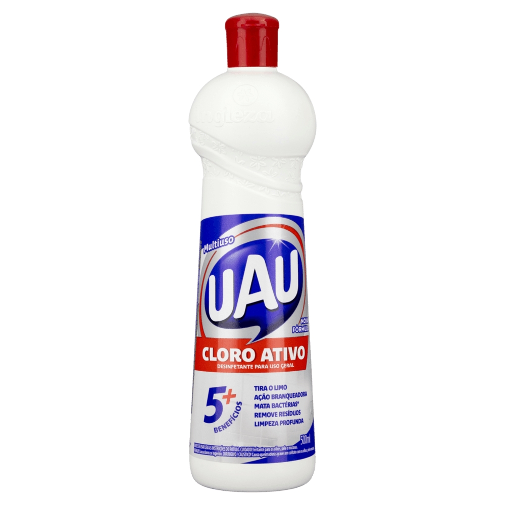 Desinfetante Multiuso Uau Squeeze 500ml