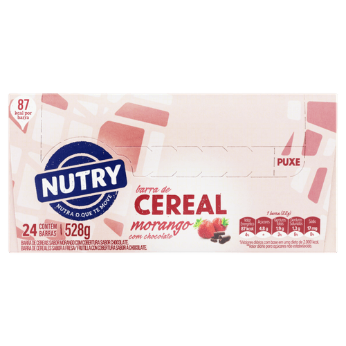 Barra-de-Cereal-Morango-Cobertura-Chocolate-Nutry-Caixa-528g-24-Unidades Barra-de-Cereal-Morango-Cobertura-Chocolate-Nutry-Caixa-528g-24-Unidades
