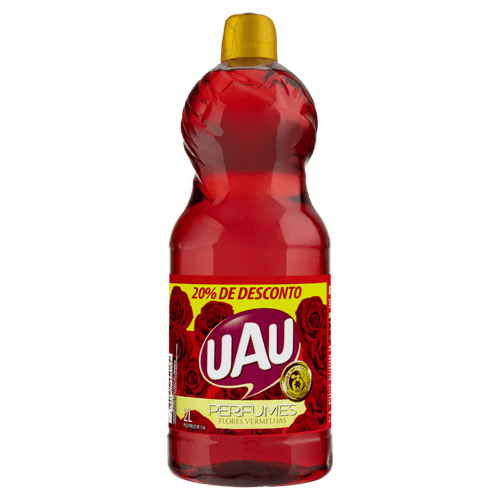 Limpador-Perfumado-Flores-Vermelhas-Uau-Perfumes-Frasco-2l-Gratis-20--de-Desconto