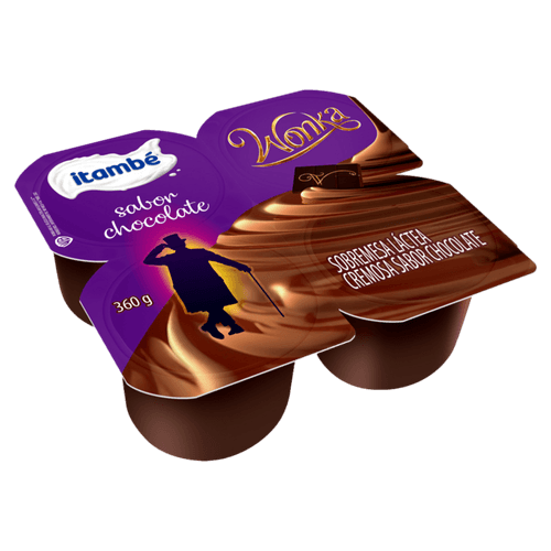 Sobremesa-Lactea-Chocolate-Wonka-Itambe-Bandeja-360g-4-Unidades Sobremesa-Lactea-Chocolate-Wonka-Itambe-Bandeja-360g-4-Unidades