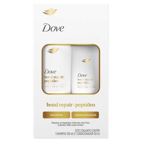 Kit-Shampoo-350ml---Condicionador-150ml-Dove-Bond-Repair---Peptideo