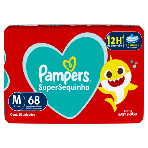 Fralda-Descartavel-Infantil-Pampers-SuperSequinha-M-Pacote-68-Unidades