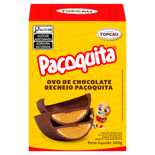 Ovo-de-Pascoa-ao-Leite-Recheio-Pacoquita-Topcau-Caixa-300g