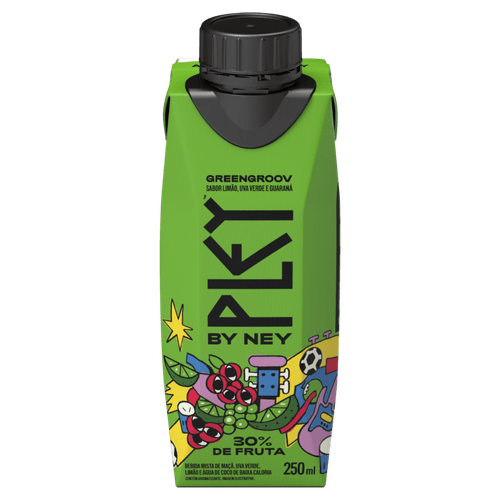 Bebida-Greengroov-Pley-by-Ney-Caixa-250ml
