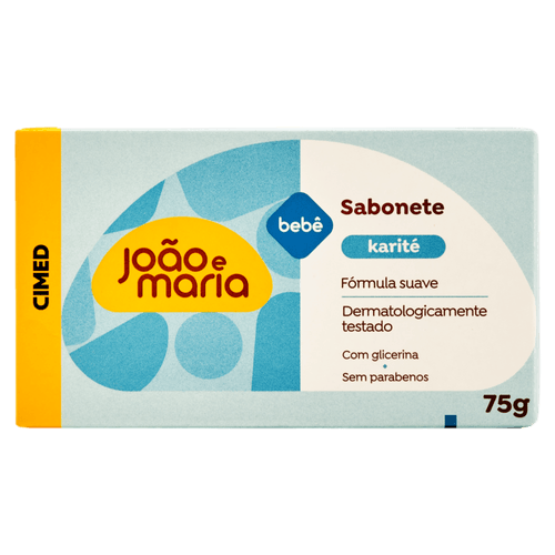 Sabonete-Barra-Karite-Joao-e-Maria-Caixa-75g Sabonete-Barra-Karite-Joao-e-Maria-Caixa-75g