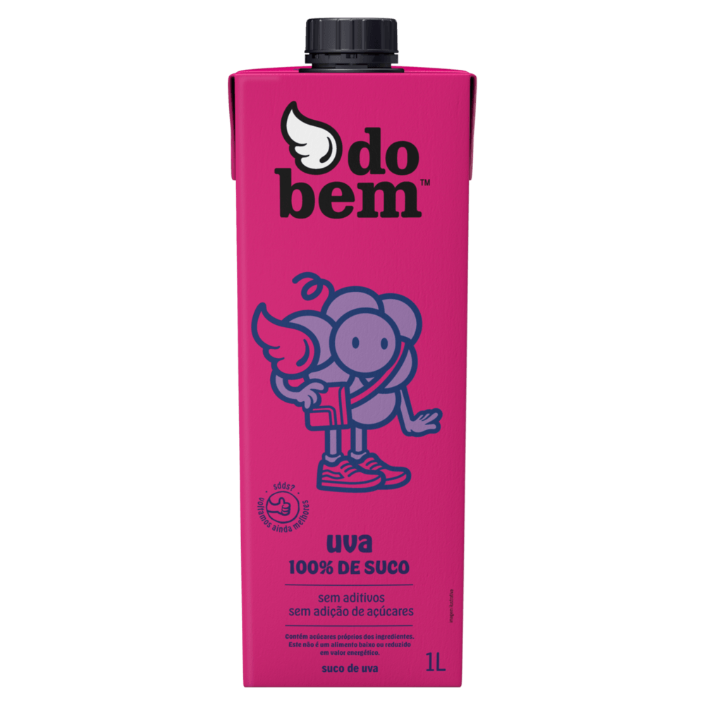 Suco Uva Do Bem Caixa 1l
