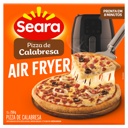 Pizza-Calabresa-Seara-Air-Fryer-Caixa-250g Pizza-Calabresa-Seara-Air-Fryer-Caixa-250g