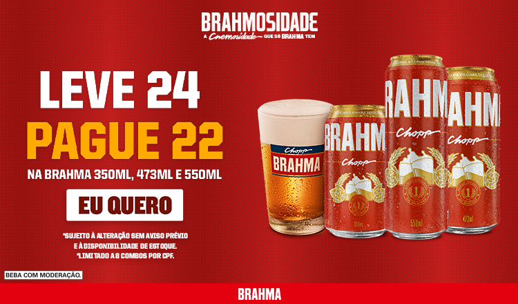 Brahma Chopp 24 até 30/11