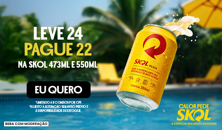 Cerveja Skol 473ml 30/11