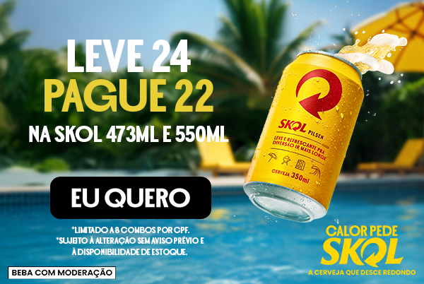 Cerveja Skol 473ml 30/11
