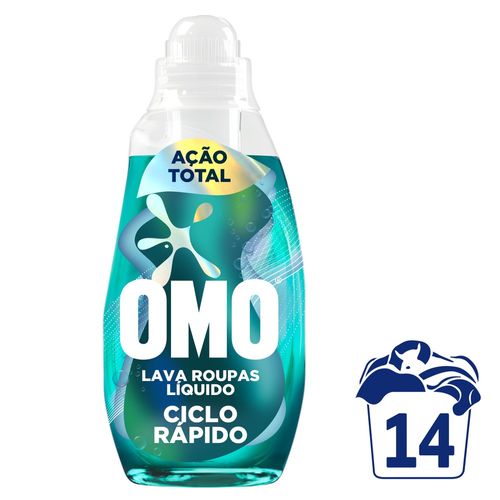 LAVA ROUPA LIQUIDO CICLO RAPIDOOMO 750ML ACAO TOTAL -FR LAVA ROUPA LIQUIDO CICLO RAPIDOOMO 750ML ACAO TOTAL -FR