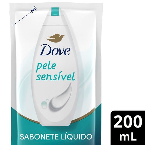 Sabonete-Liquido-Dove-Pele-Sensivel-200-ml-Refil Sabonete-Liquido-Dove-Pele-Sensivel-200-ml-Refil