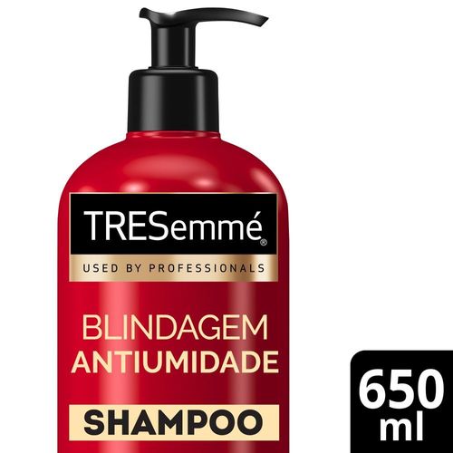 SHAMPOO-TRESEMME-BLINDAGEM-ANTIUMIDADE-FRASCO-650ML-PUMP SHAMPOO-TRESEMME-BLINDAGEM-ANTIUMIDADE-FRASCO-650ML-PUMP