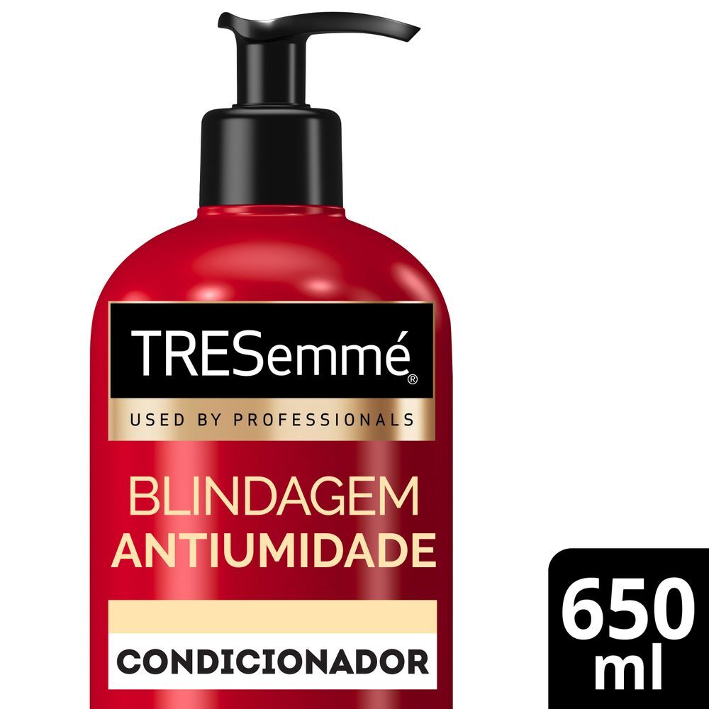 CONDICIONADOR TRESEMMÉ BLINDAGEM ANTIUMIDADE FRASCO 650ML PUMP