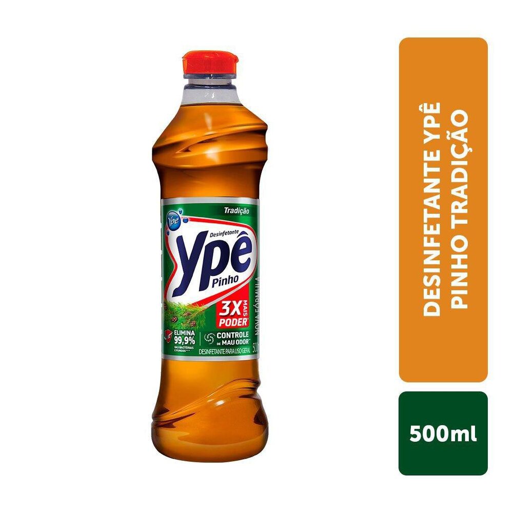 Desinfetante Ypê Pinho Tradição 500ml
