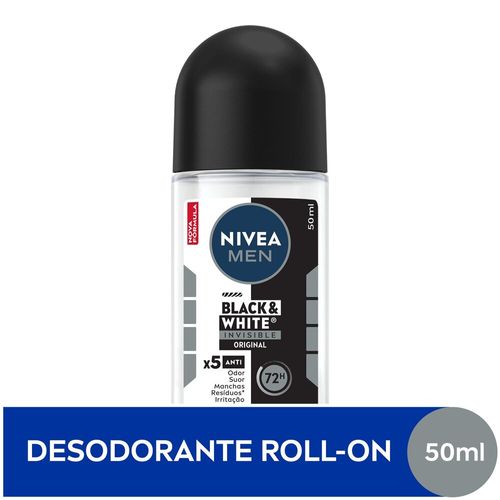 NIVEA-MEN-Desodorante-Roll-on-Black---White-Invisible-Original-50ml NIVEA-MEN-Desodorante-Roll-on-Black---White-Invisible-Original-50ml