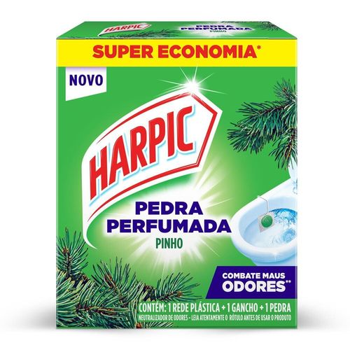 Harpic-Pedra-Perfumada-Neutralizador-de-Odores-Pinho-1un-40--DE-DESCONTO Harpic-Pedra-Perfumada-Neutralizador-de-Odores-Pinho-1un-40--DE-DESCONTO