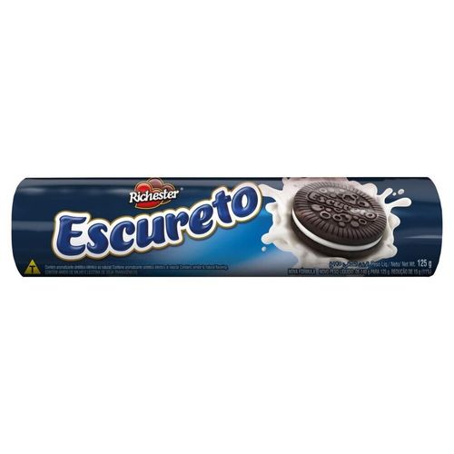 Biscoito-Richester-Escureto-125g Biscoito-Richester-Escureto-125g
