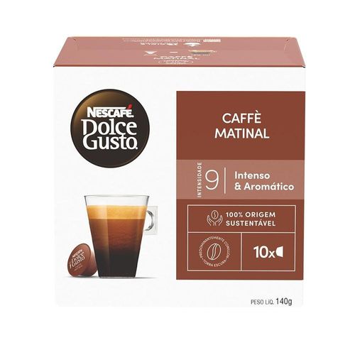 Cafe-em-Capsula-NESCAFE-DOLCE-GUSTO-Caffe-Matinal-10-Capsulas-80g Cafe-em-Capsula-NESCAFE-DOLCE-GUSTO-Caffe-Matinal-10-Capsulas-80g