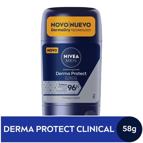 NIVEA-MEN-Desodorante-Stick-Derma-Protect-Clinical-58g NIVEA-MEN-Desodorante-Stick-Derma-Protect-Clinical-58g