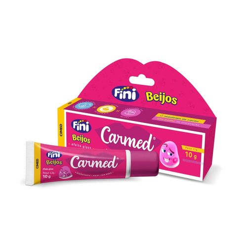 Hidratante-Labial-Carmed-Fini-Beijos-Rosa-10g