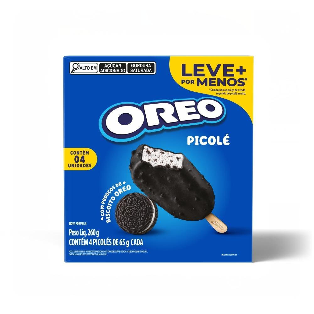 OREO Picolé 12x4x65g Baunilha