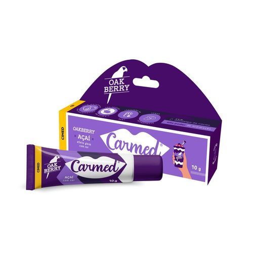 Carmed-Acai-Oakberry-Hidratante-Labial-10g Carmed-Acai-Oakberry-Hidratante-Labial-10g
