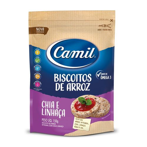 BISCOITO-ARROZ-INTEGRAL-C--CHIA-E-LINHACA-CAMIL---150-g BISCOITO-ARROZ-INTEGRAL-C--CHIA-E-LINHACA-CAMIL---150-g