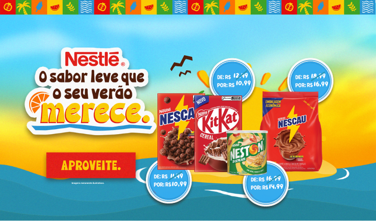 Cereais Nescau e Snow Flakes 21/12