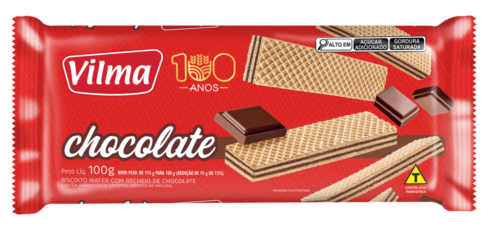 BISC WAFER VILMA 100G-PC CHOC