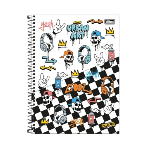 Caderno-Capa-Dura-Universitario-Tilibra-1-Materia-Spice-Feminino-80-Folhas