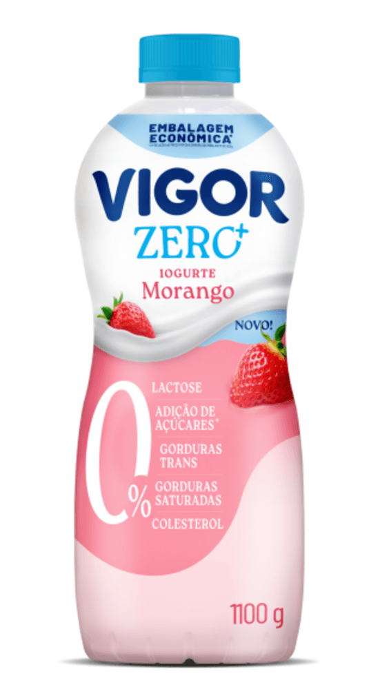 IOGURTE DESNATADO MORANGO 1.100G ZERO LACTOSE S/AÇUCAR