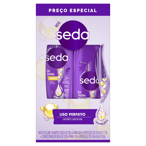 Kit-Seda-Liso-Perfeito-Shampoo-300ml---Condicionador-190ml