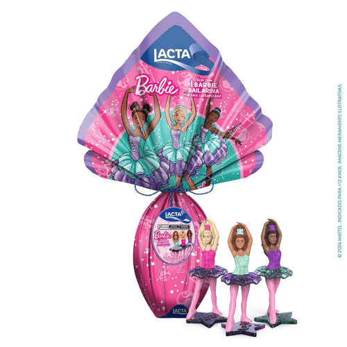 Ovo-de-Pascoa-Lacta-Barbie-166g Ovo-de-Pascoa-Lacta-Barbie-166g