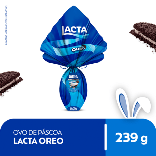 OVO-PASCOA-LACTA-N15-OREO-239G OVO-PASCOA-LACTA-N15-OREO-239G