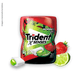 Chiclete-Trident-XSenses-Morango-Lime-Sem-Acucar-Garrafa-54g