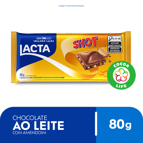 Chocolate-ao-Leite-com-Amendoim-Lacta-Shot-Pacote-80g