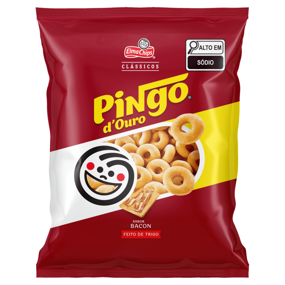 Salgadinho Elma Chips Pingo D Ouro Bacon 30g