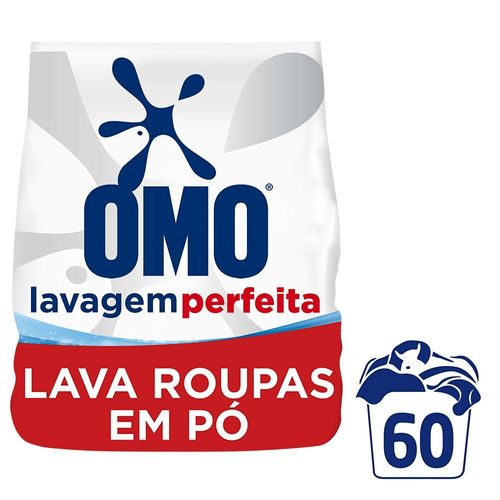 Lava-Roupas-em-Po-Omo-Lavagem-Perfeita-Pacote-4kg-Tamanho-Familia Lava-Roupas-em-Po-Omo-Lavagem-Perfeita-Pacote-4kg-Tamanho-Familia